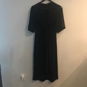 Black Chiffon Maxi Dress from Gilli